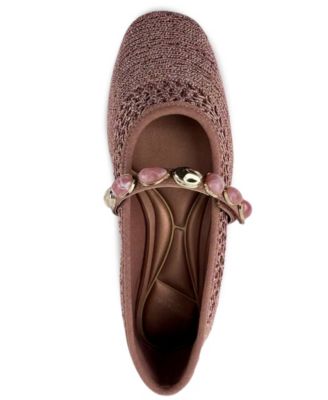 Women's Zeta Stones Mary Jane Ballet Flats