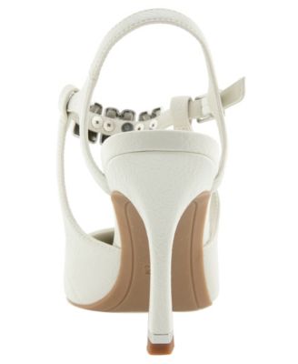 Women's Romi Ankle HW Slingback Pumps