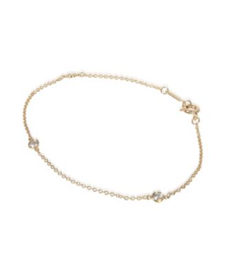 Yellow Gold Diamond Elsa Peretti Diamond By The Yard Bracelet