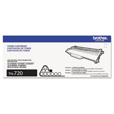 TN720 Standard Yield Toner, 3000 Page Yield