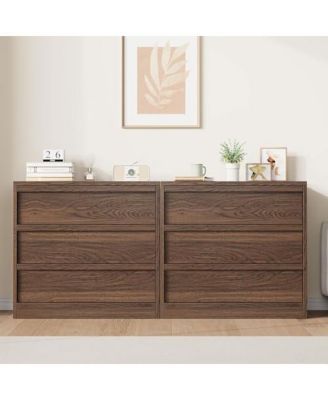 3 Drawer Nightstand for Bedroom, 30in Tall Small End Side Table with Large Storage & Anti-Tip Design