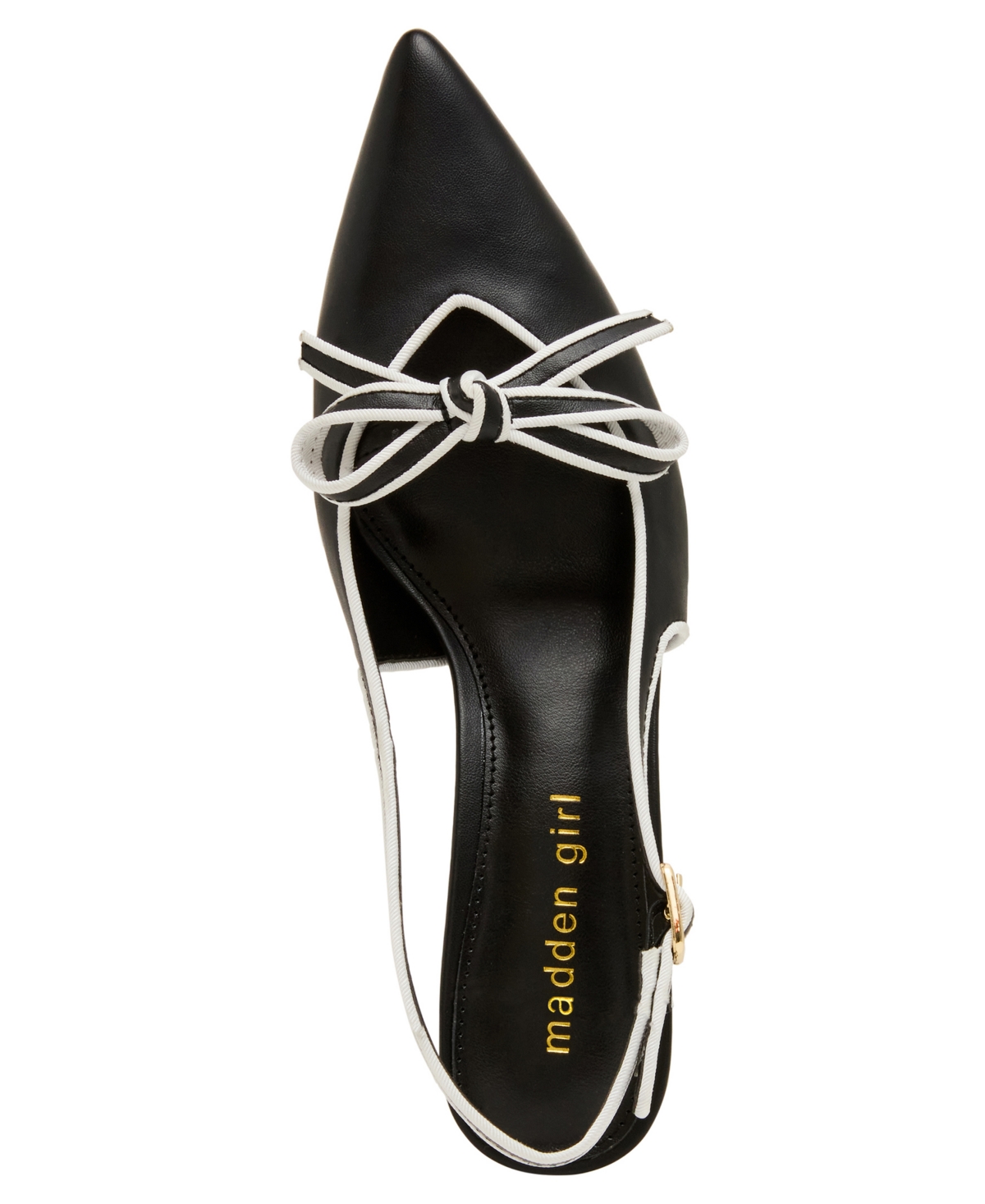 Madden Girl Women's Kenny Bow Slingback Pumps