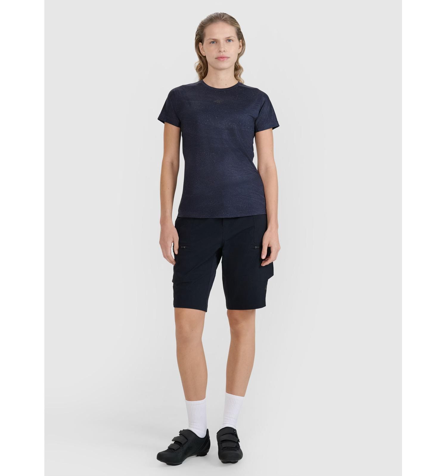 Women's Quick-Drying Cycling Jersey T-Shirt with Reflective Detail
