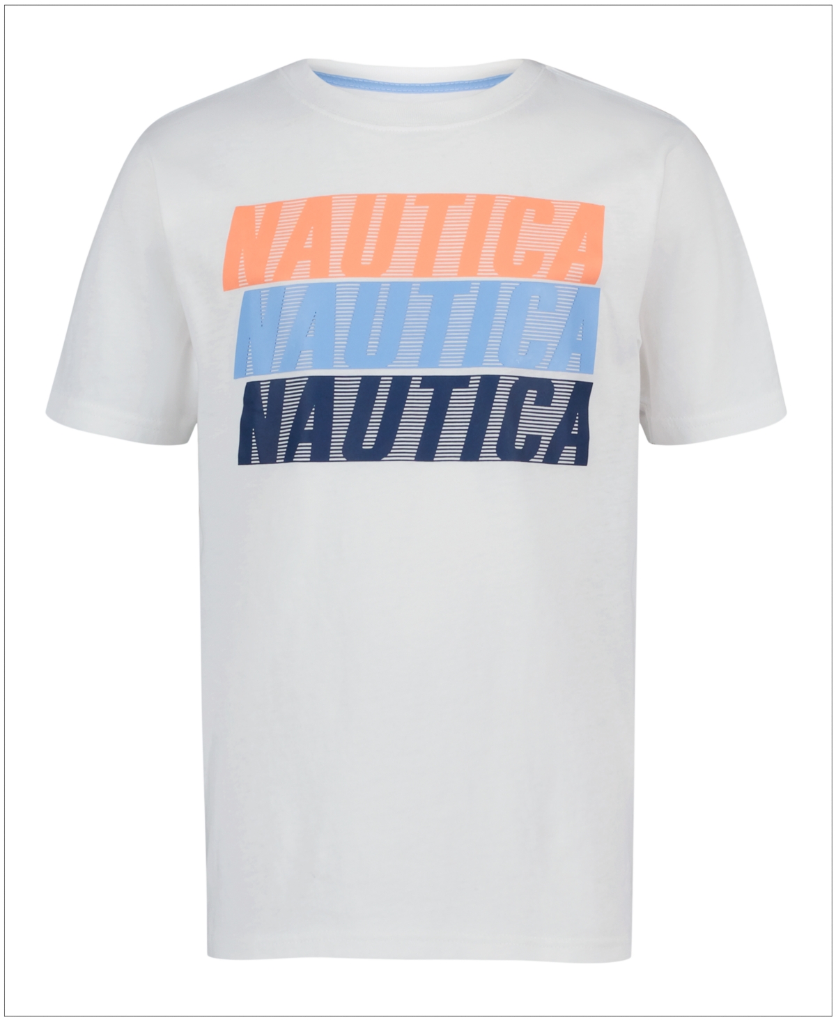 Nautica Kids' Boys' 8-20 Short-sleeve T-shirt In White