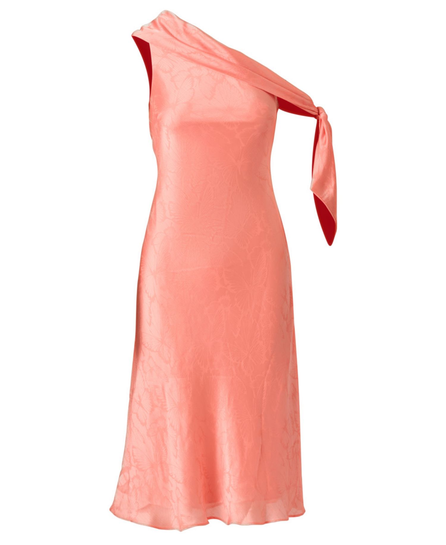 Women's Woven Jacquard Midi Dress