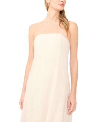 Women's Strapless Midi Dress