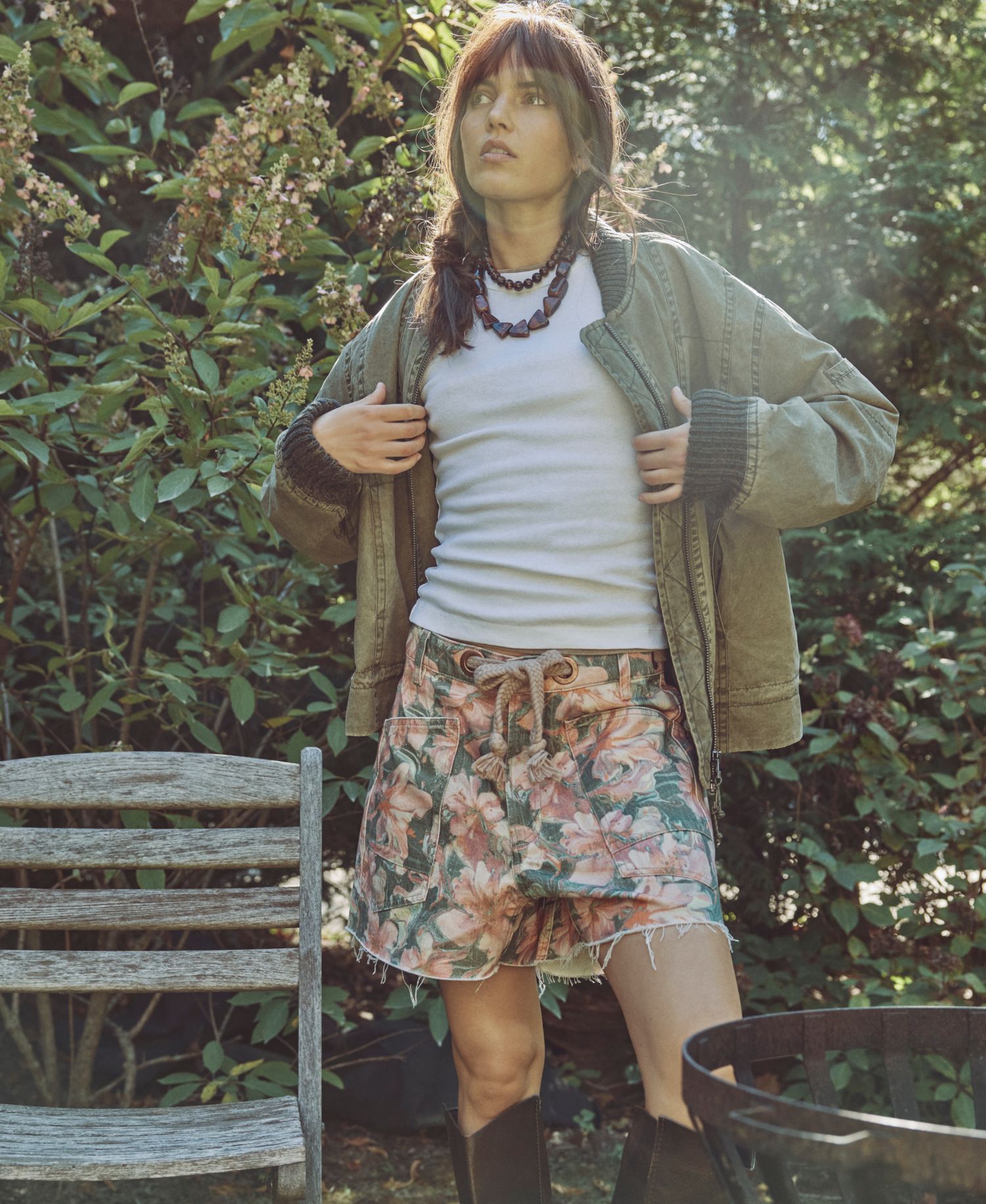 Women's We The Free Moxie Printed Pull-On Shorts