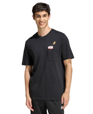 Men's Embroidered Basketball Graphic T-Shirt