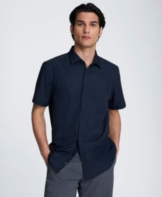 Men's Short-Sleeve Button-Down Shirt
