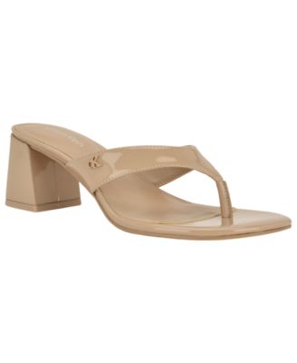 Women's Locinda Thong Block Heel Dress Sandals