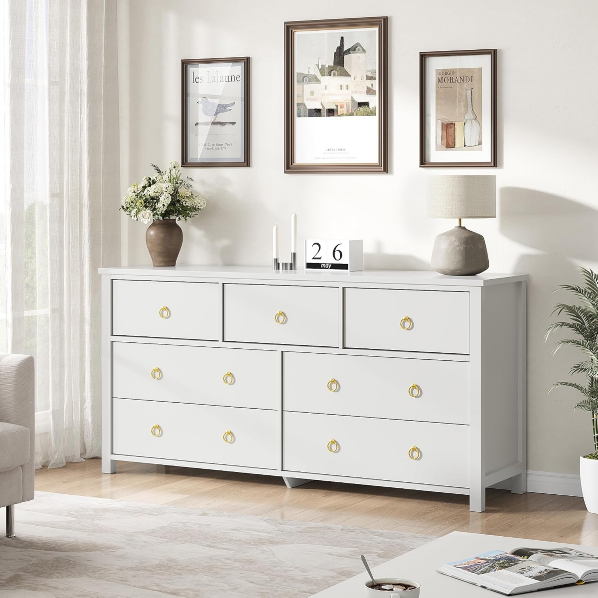 gaomon 7-Drawer Dresser for Bedroom