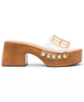 Women's Woodlandd Platform Block-Heel Sandals