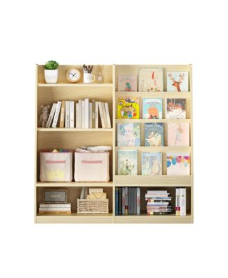 Kids Bookshelf and Toy Storage Organizer