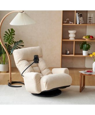 Streamdale Ergonomic Lounge Chair with Spring Seat & Phone Holder