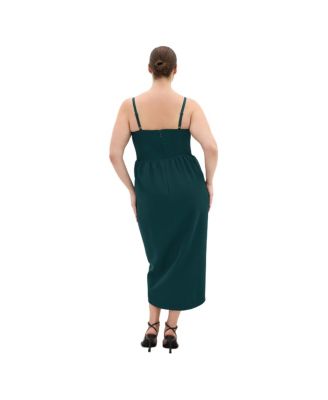 Women's Sassy Flex Fit Tulip V Dress