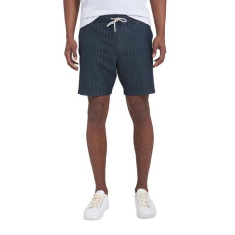 Мужские шорты DKNY Ardley pinstripe short, цвет: Тёмно-синий