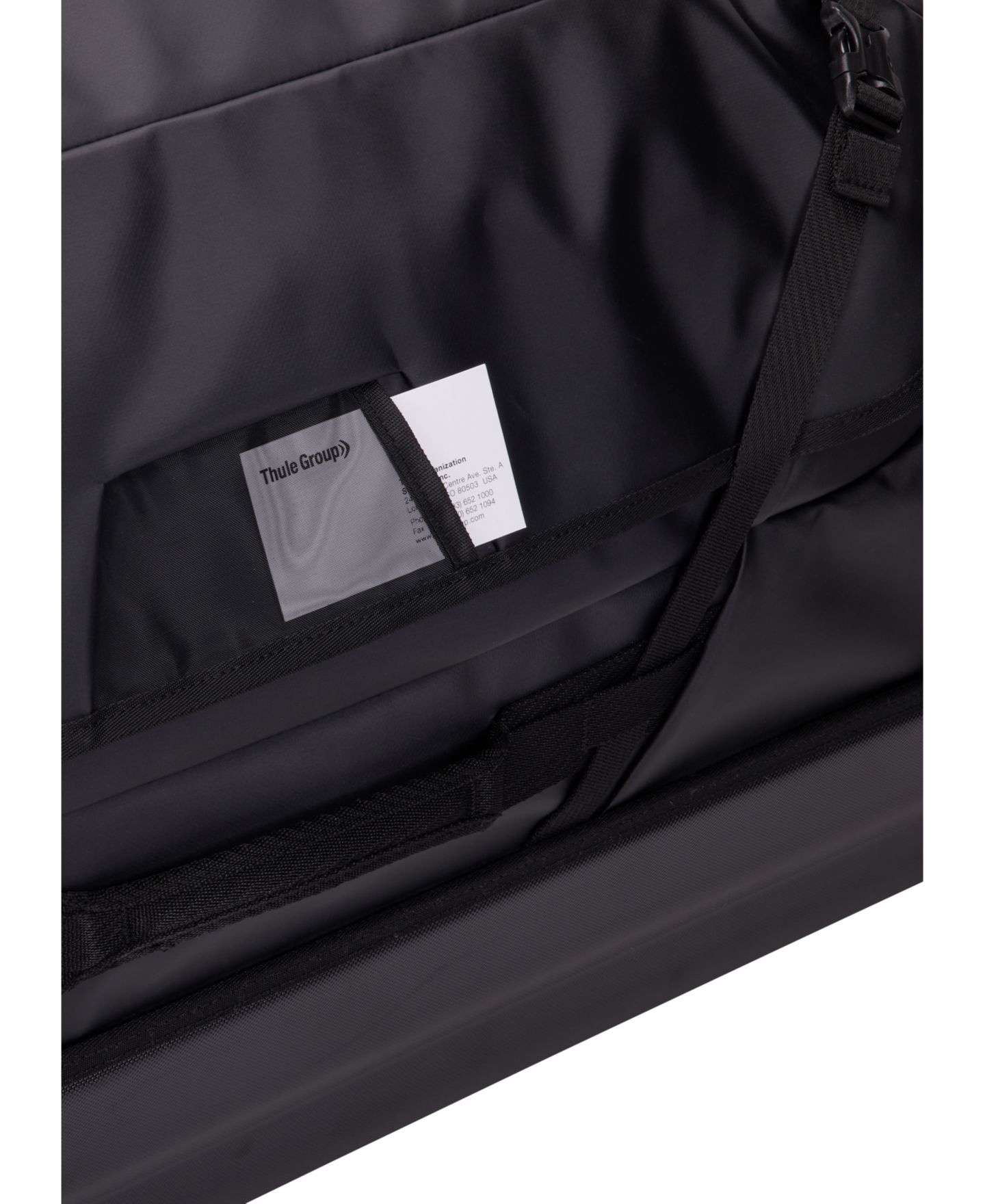 Сумка Thule Chasm Large Wheeled Duffel, цвет: Чёрный — фото 5