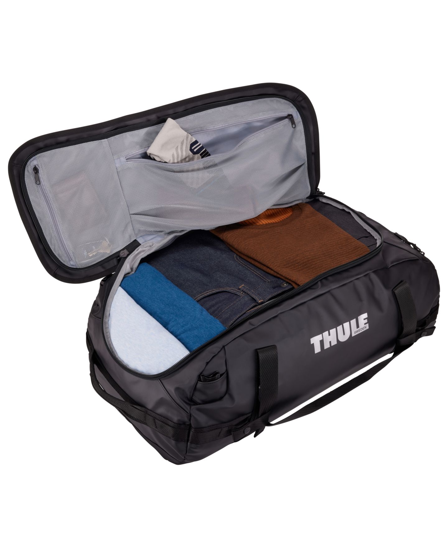 Сумка Thule Chasm Medium Duffel, цвет: Чёрный — фото 4
