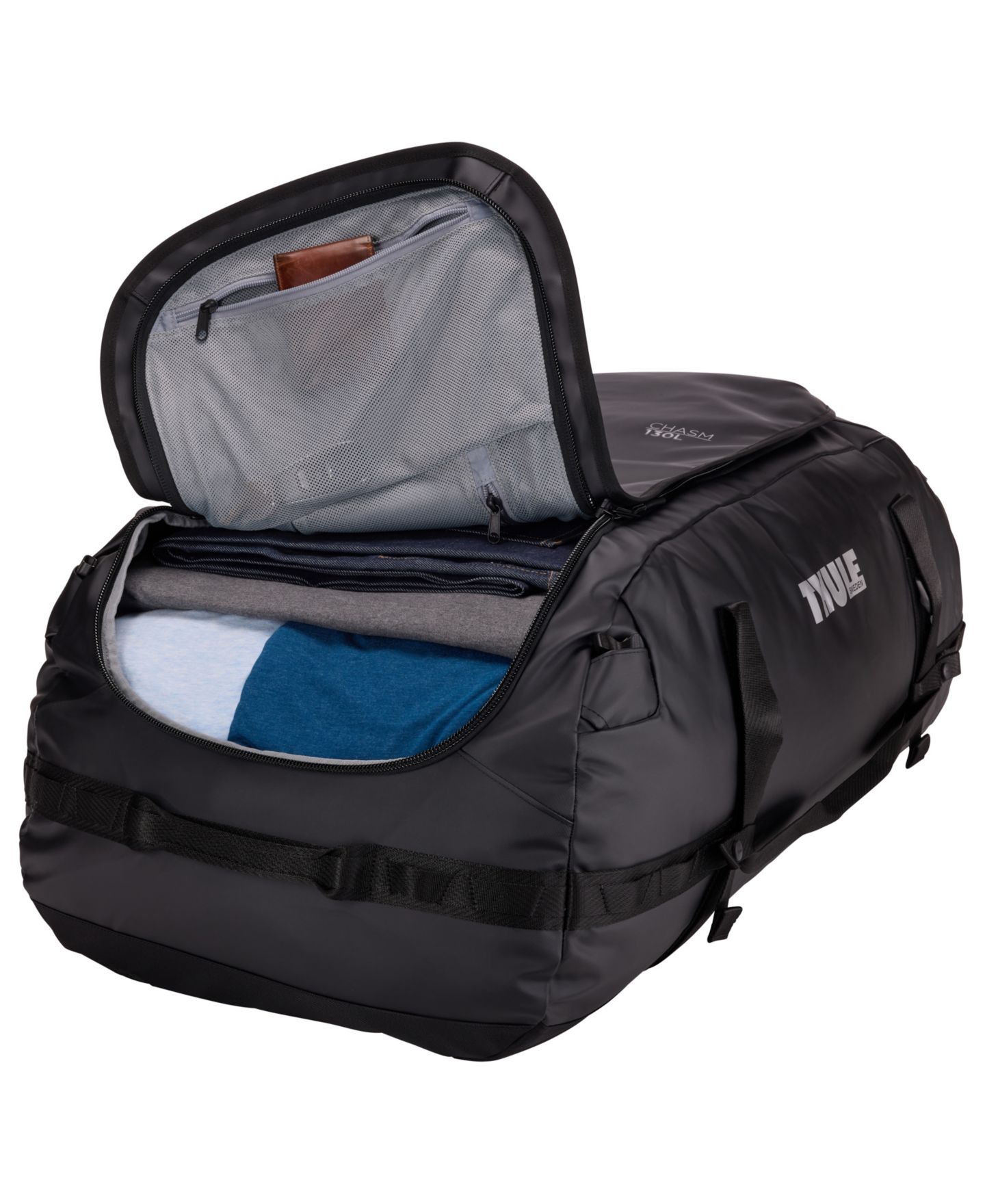 Сумка Thule Chasm Large Duffel, цвет: Чёрный — фото 5