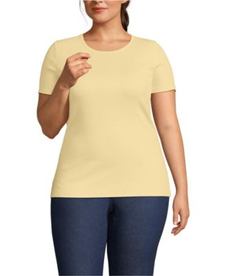 Plus Size Micro Rib T-Shirt