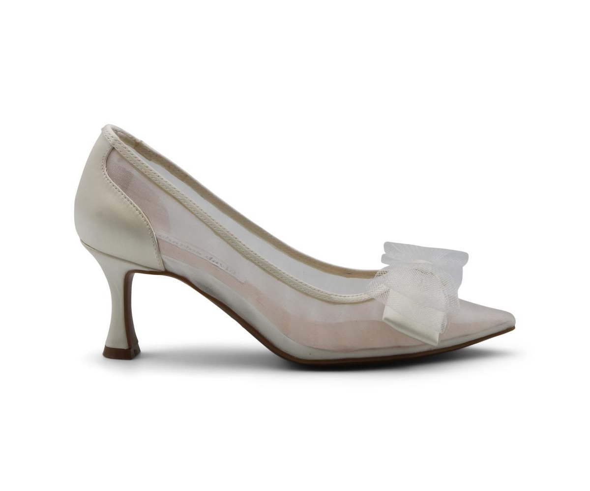 Charles David Womens Averna Mid Heel Bow Dress Pump