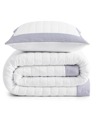 Hilfiger Resort Washed Microfiber 3-Pc. Quilt Set, King