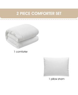Anaya Solid 3-Pc. Comforter Set, Full