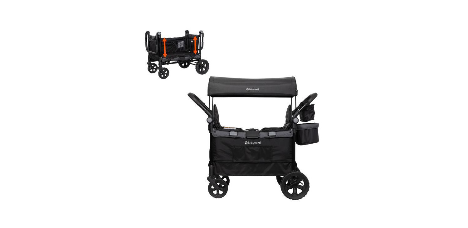 Kids Trend Quest 3-in-1 Stroller Wagon