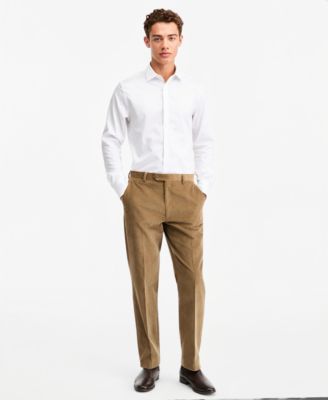 Men's Modern-Fit Solid Corduroy Pants