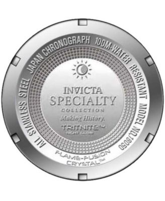 Men's 18050 Specialty Quartz Chronograph Carbon Fiber Dial Watch