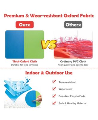 Inflatable Water Slide Bounce House with 740W Blower Included