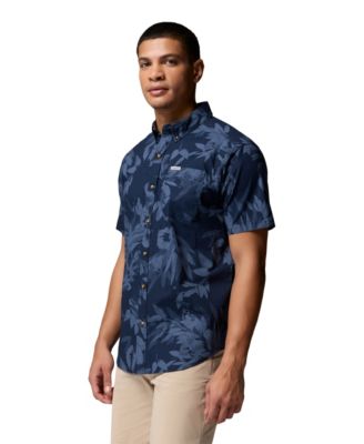 Men's Rapid Rivers Printed Short-Sleeve Shirt