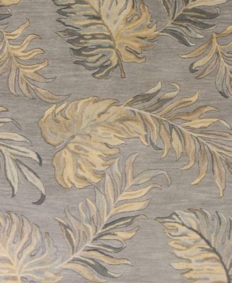 Havana Palms 2639 Gray 2'3" x 8' Runner Area Rug
