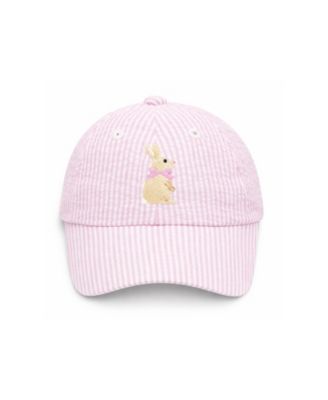 Baby Girls Bunny Bow Baseball Hat