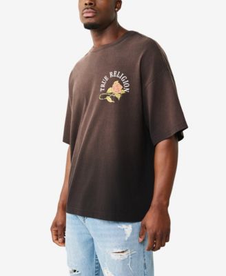 Men's Short-Sleeve Graphic Oversized T-Shirt