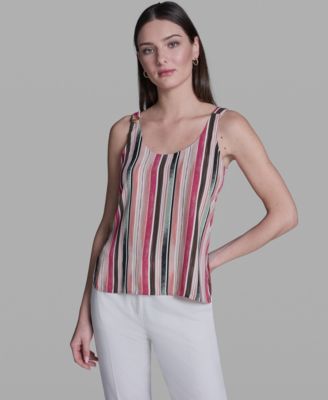 Women's Striped Sleeveless Top