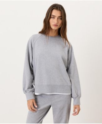 Women's Organic Cotton CloudKnit Raglan Crew Sweatshirts