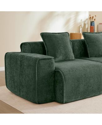  Premium Velvet Modular Sectional Sofa - Unmatched Comfort & Easy Setup
