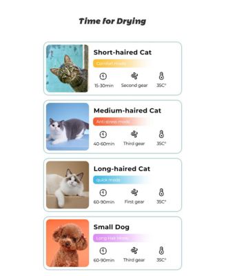 Pet Dryer Box for Cats & Dogs – Indoor Grooming Appliance with Gentle Drying, Hands-Free Pet Care for Home Use