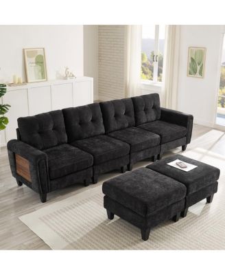  Modern U-shaped Sectional Sofa