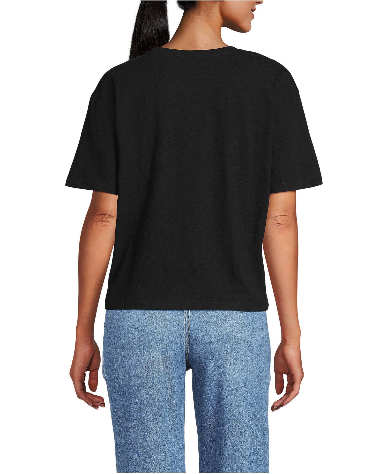 Women's Short Sleeve Slub Jersey T-Shirt