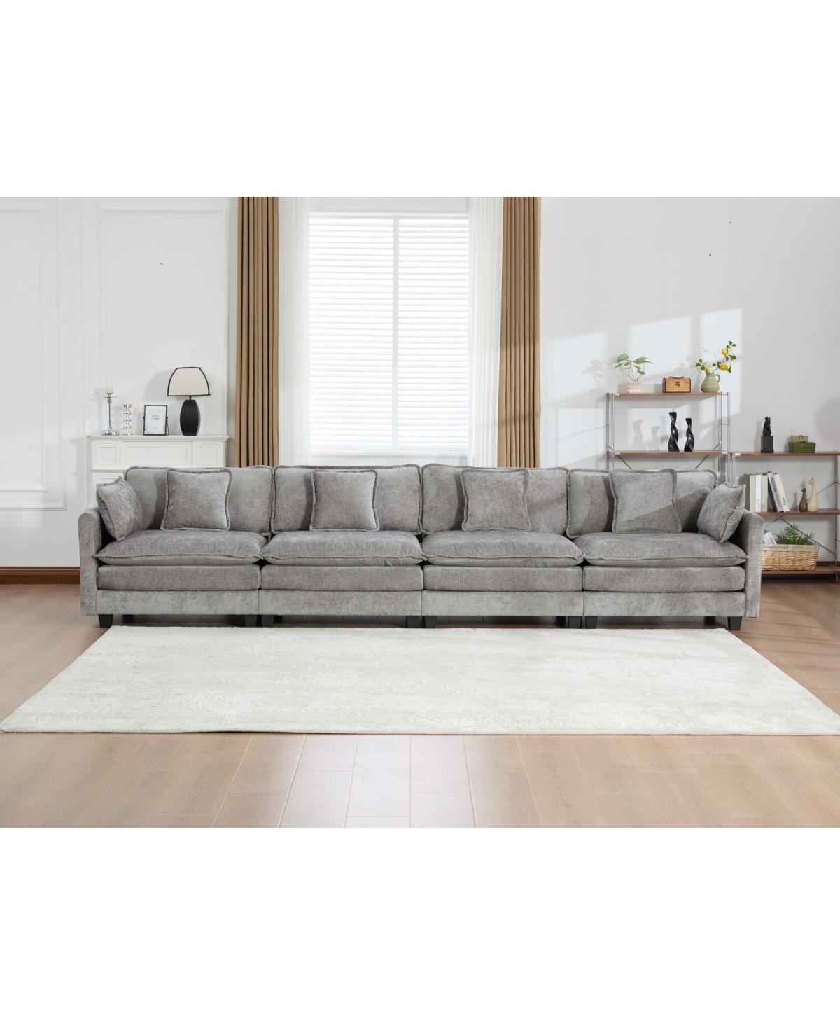 Streamdale Furniture Cloud Couch: Skin-friendly Chenille, Cloud-like Comfort, Modular Design