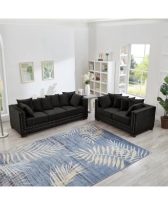 Modern Velvet Sofa 2+3 Seater