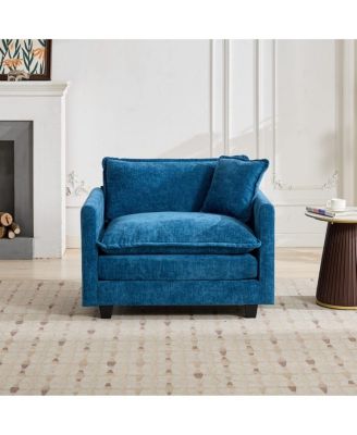 Cloud Sofa Single Seat (No Ottoman), Modern Sectional Couch