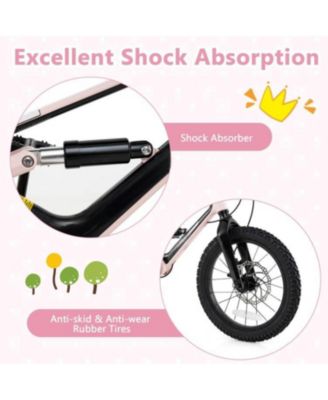 16 Inch Kids Bike Lightweight with Detachable Training Wheels-4-7 Years