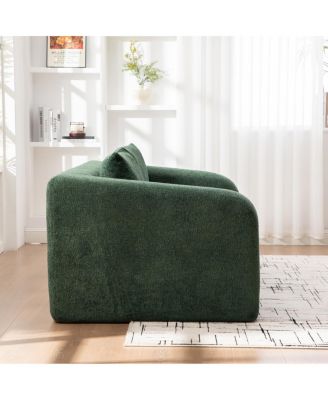 71" 2-in-1 Pull Out Loveseat Sofa Bed with Pillows