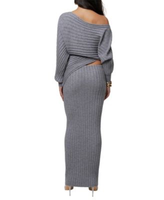 Women's Clarity Ribbed Skirt Set