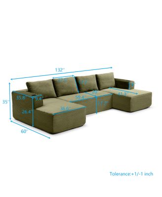 Modular Sofa: Customizable, Boneless Couch for Any Space