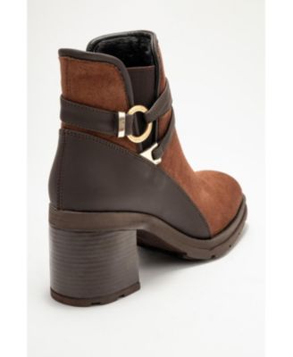 women's Wern Block Heel Ankle Boot