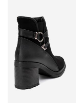 women's Wern Block Heel Ankle Boot